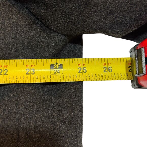 Kuppenheimer Vintage Men’s Wool Overcoat Gray 50R Made in Yugoslavia - 1980s - Picture 12 of 16